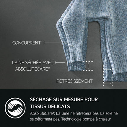 Sèche linge pompe à chaleur AEG TR95A9B6BW