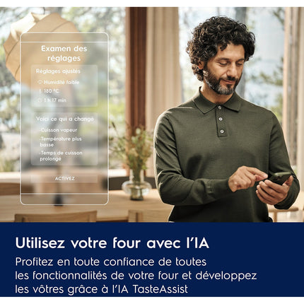 Four encastrable ELECTROLUX EOC9P3XH Pyrolyse Vapeur SteamCrisp et Écran tactile 72L