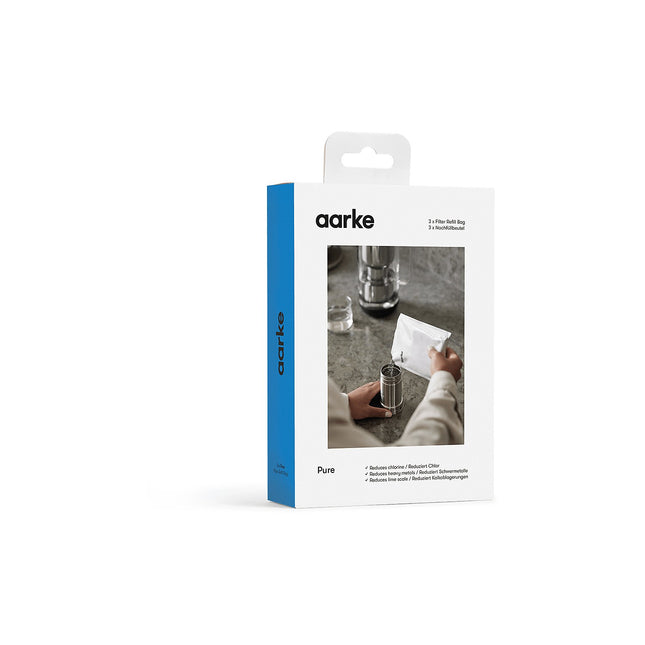 Cartouche filtrante AARKE Granulés filtrants purs - 3 sachets