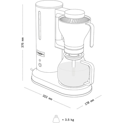 Cafetière filtre AARKE AAA1300 Reconditionné