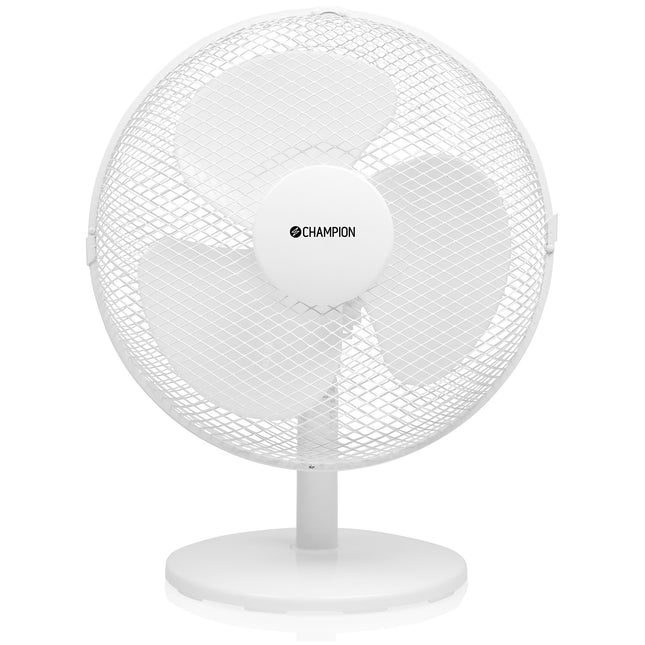 Ventilateur CHAMPION table fan 30cm white