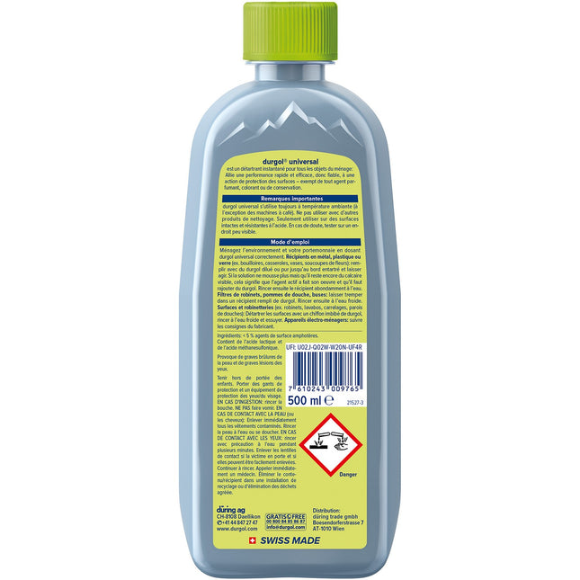 Anti-calcaire DURGOL universel 500mL