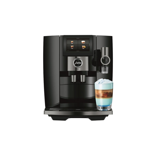 Expresso Broyeur JURA J10 Piano Black (EA)