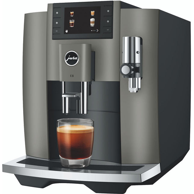Expresso Broyeur JURA E8 Dark Inox (EC)