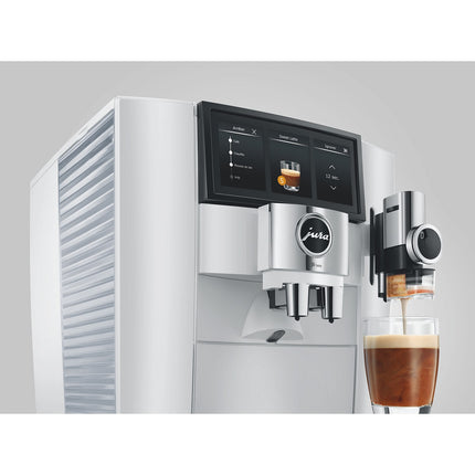 Expresso Broyeur JURA J8 twin Diamond White (EA)
