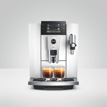 Expresso Broyeur JURA E8 Piano White (ED)