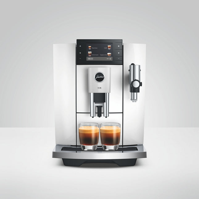 Expresso Broyeur JURA E8 Piano White (ED)