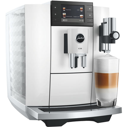 Expresso Broyeur JURA E8 Piano White (ED)