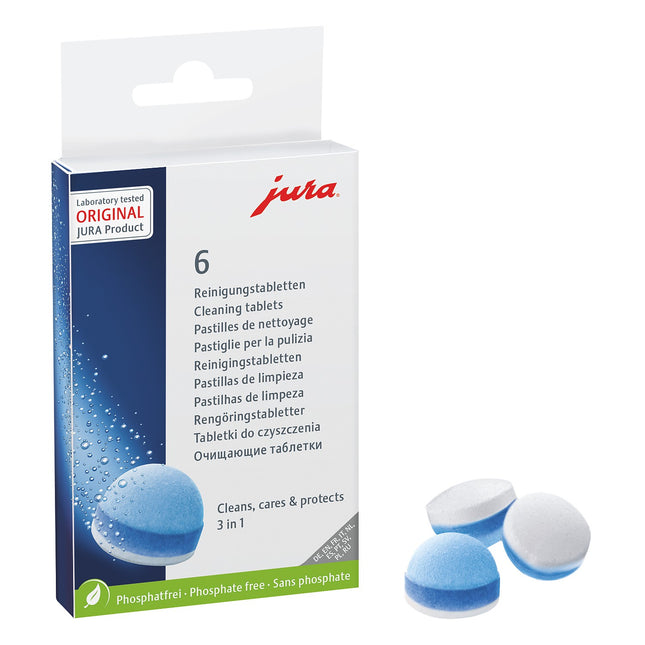 JURA Boite de 6 pastilles de nettoyage