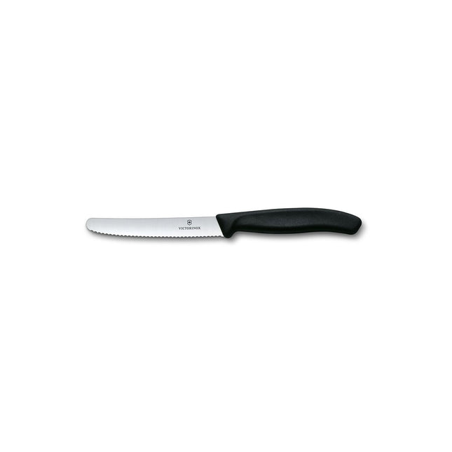 Couteau à tomates VICTORINOX tomate Swissclassic 11cm noir x2