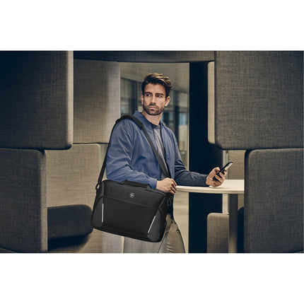 Sacoche WENGER 16'' XE compact brief Noire