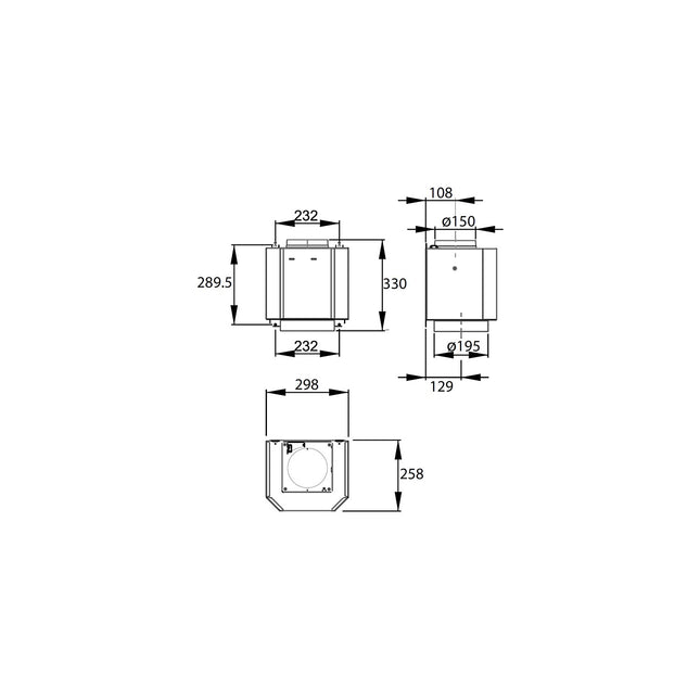Moteur de hotte ROBLIN CONFORT ENERGY