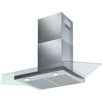 Hotte décorative murale ROBLIN ORELIA 900 VERRE NOIR