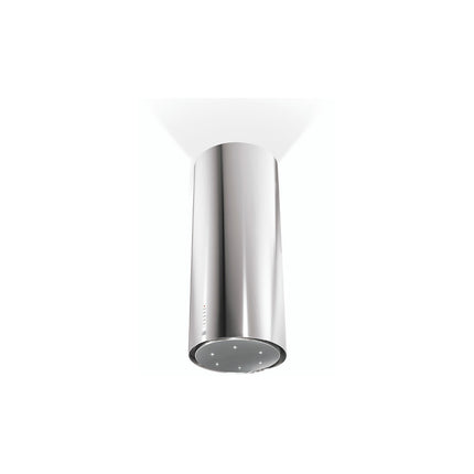 Hotte décorative îlot ROBLIN CYLINDRE 370 INOX