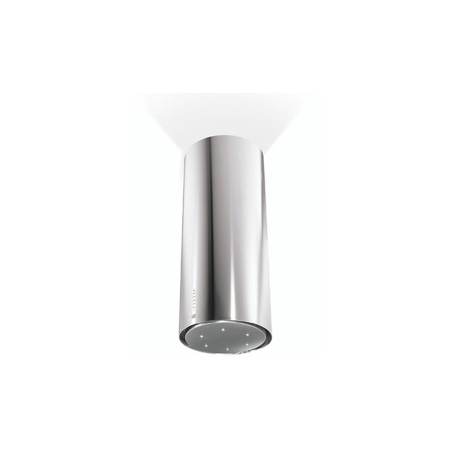 Hotte décorative îlot ROBLIN CYLINDRE 370 INOX