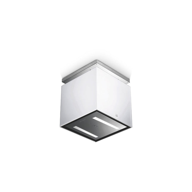 Hotte décorative îlot ROBLIN EPSILONE 400 VERRE BL