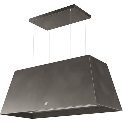 Hotte décorative îlot ROBLIN MARGAUX ILOT 1100 FONTE
