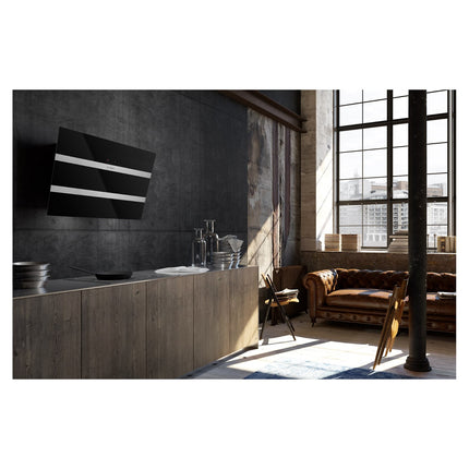 Hotte décorative murale inclinée FABER STEELMAX 800 /INOX