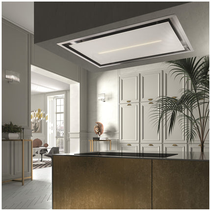 Hotte plafond ROBLIN HIGH CONFIDENCE PLUS 1200 VERRE BL