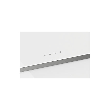 Hotte décorative murale inclinée ROBLIN CAMELIA 800 VERRE BLANC