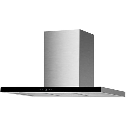 Hotte décorative murale FABER TSPG 600 INOX/VERRE NOIR