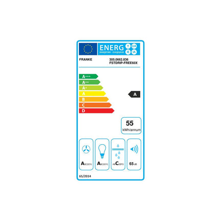 Hotte encastrable FRANKE MARIS FST DRIP-FREE 60 X