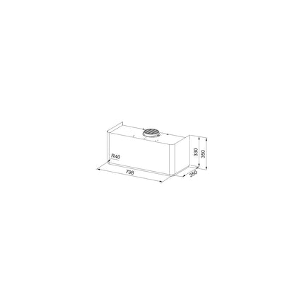 Hotte décorative murale FRANKE 477504