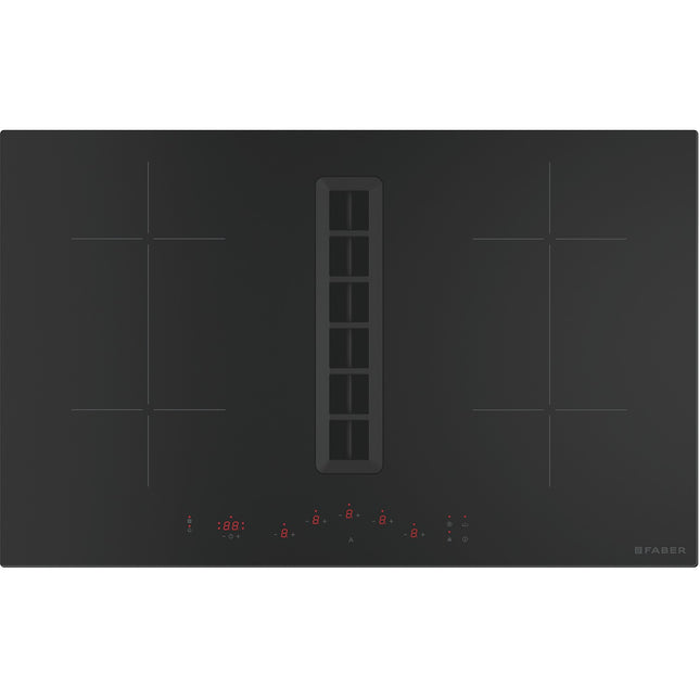 Plaque induction aspirante FRANKE 5484311, évacuation
