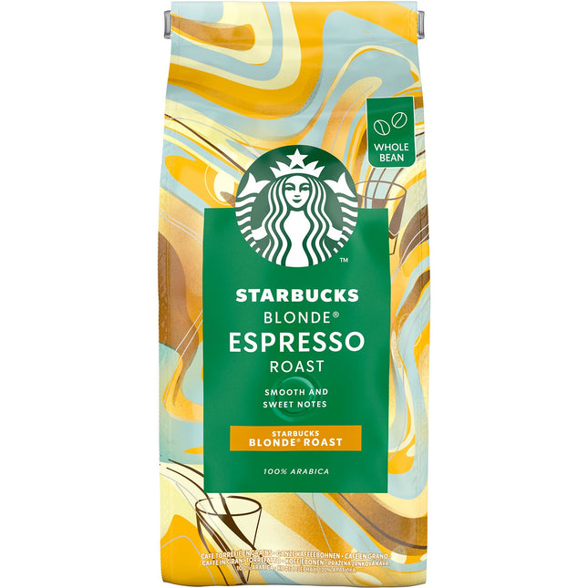 Café en grain NESTLE STARBUCKS GRAINS BLONDE ROAST 450g