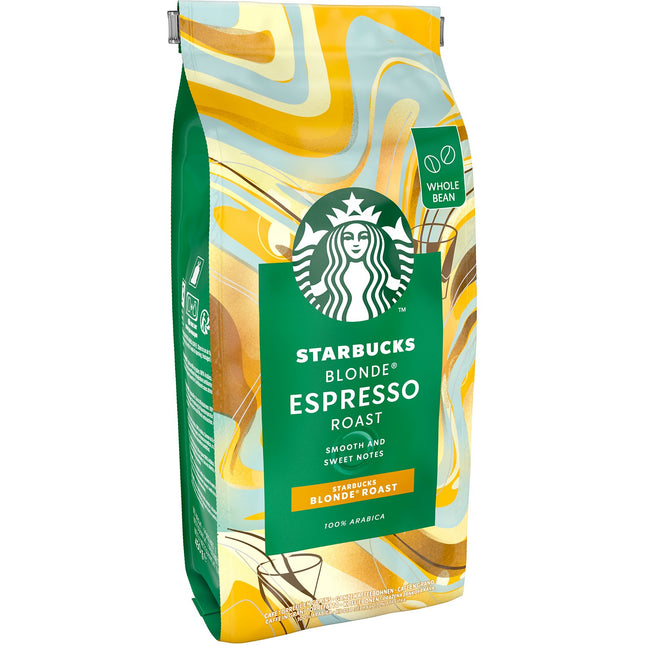 Café en grain NESTLE STARBUCKS GRAINS BLONDE ROAST 450g