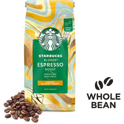 Café en grain NESTLE STARBUCKS GRAINS BLONDE ROAST 450g