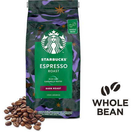 Café en grain NESTLE STARBUCKS GRAINS ESPRESSO ROAST 450G