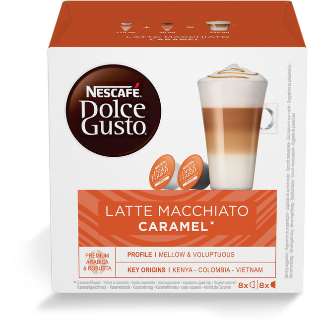 Capsules NESTLE Nescafé Latte Macchiato Caramel Dolce G