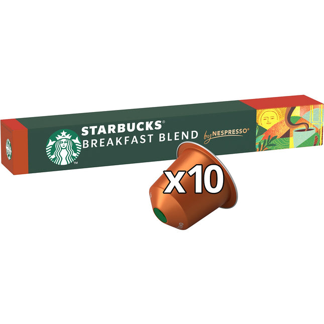 Capsules NESTLE STARBUCKS by NESPRESSO Breakfast x10