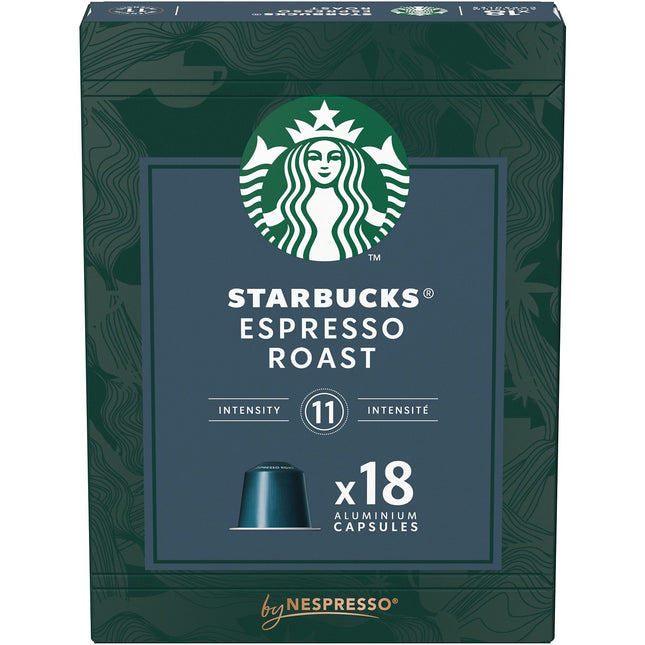 Capsules NESTLE STARBUCKS by NESPRESSO Espresso roastx18