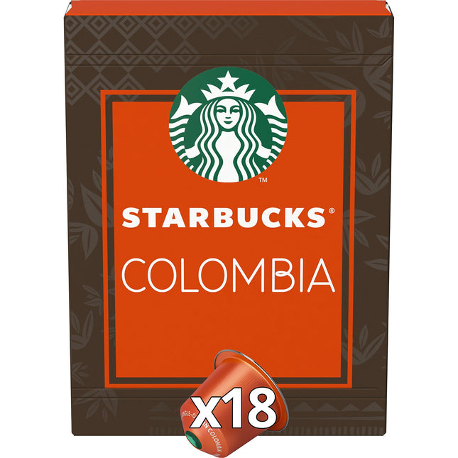 Capsules NESTLE STARBUCKS BY NESPRESSO COLOMBIA X18