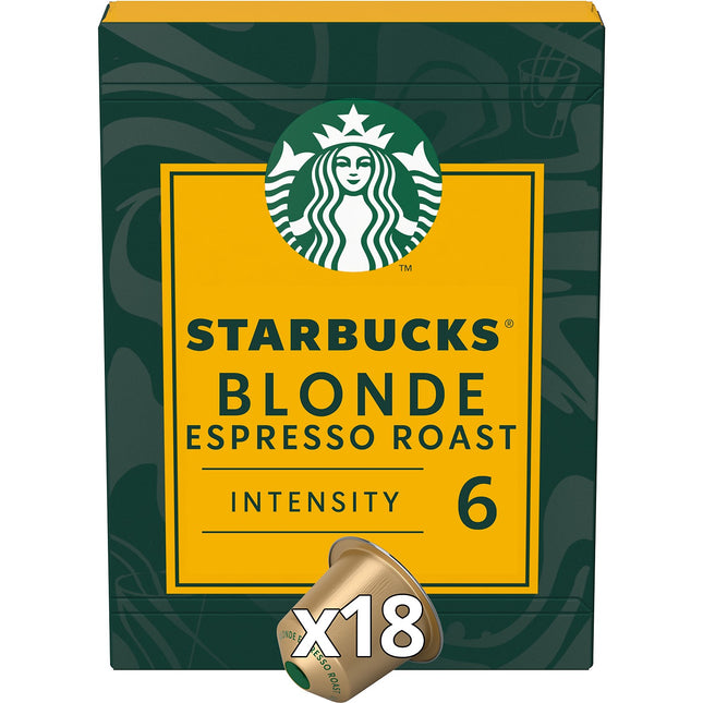 Capsules NESTLE STARBUCKS BY NESPRESSO BLONDE X18