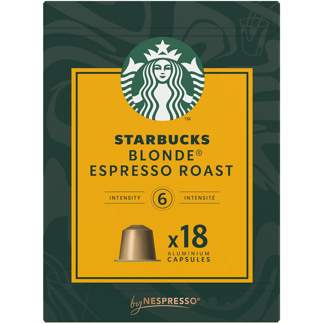 Capsules NESTLE STARBUCKS BY NESPRESSO BLONDE X18