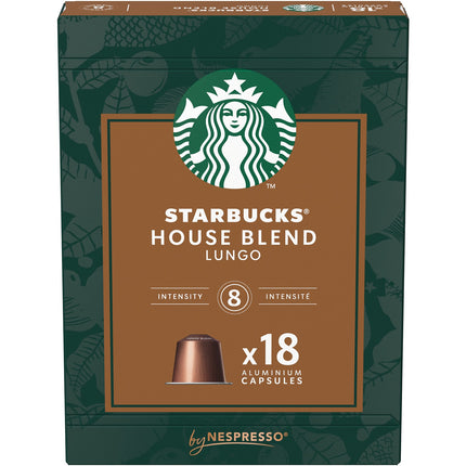 Capsules NESTLE STARBUCKS by NESPRESSO House Blend x18