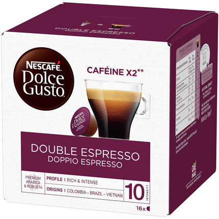 Capsules NESTLE NESCAFE DOLCE GUSTO double expresso