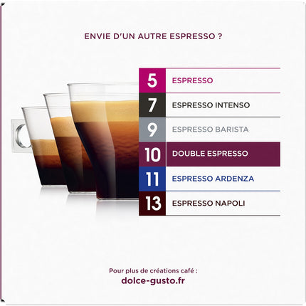 Capsules NESTLE NESCAFE DOLCE GUSTO double expresso