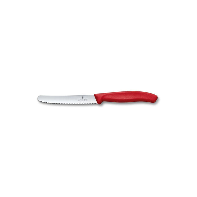 Couteau à tomates VICTORINOX tomates - table 11cm rouge x2