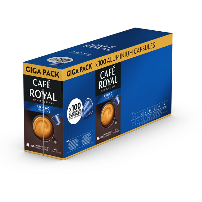 Capsules CAFE ROYAL Lungo x100