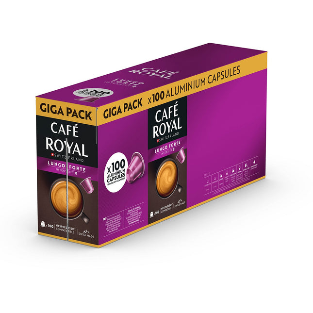 Capsules CAFE ROYAL Lungo Forte x100