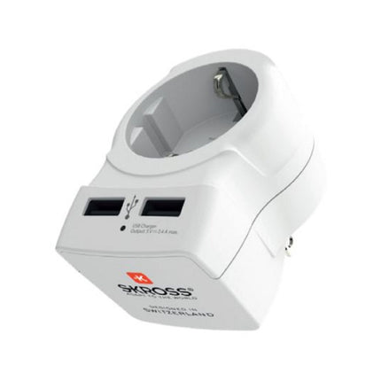 Adaptateur de voyage SKROSS Europe vers USA + USB