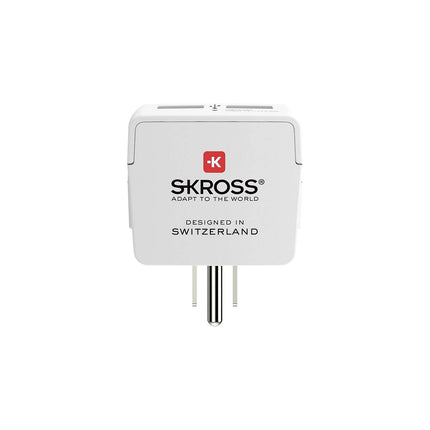 Adaptateur de voyage SKROSS Europe vers USA + USB