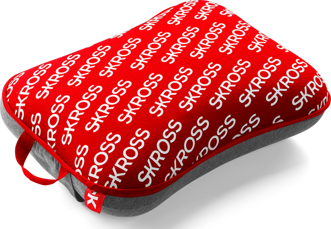 Coussin de voyage SKROSS Oreiller SKROSS de voyage ROUGE