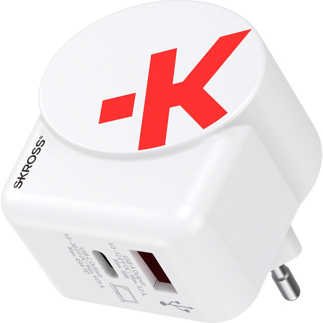 Chargeur SKROSS secteur USB A et C 45W