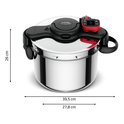 Autocuiseur SEB Clipso Minut Now+ 6L P4900750