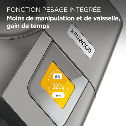Robot pâtissier KENWOOD KWL90.009SI Titanium Chef Patissier XL